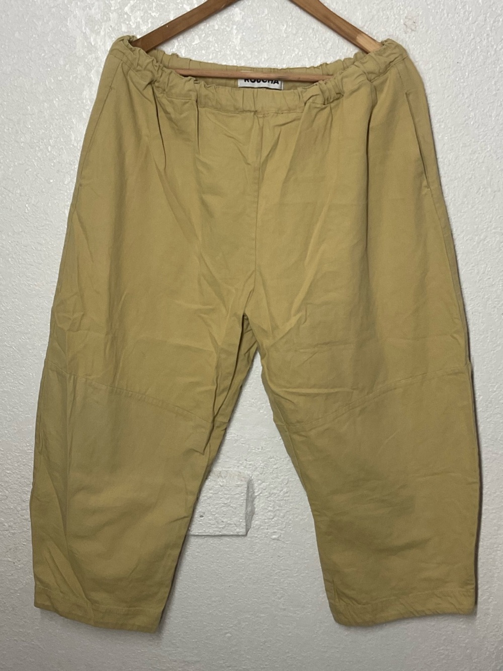 ROUCHA Canvas Pull On Pant
Khaki Size CC